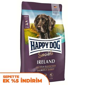 Happy Dog Ireland Somon ve Tavşanlı 4 kg Köpek Maması