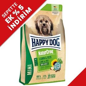 Happy Dog Mini NaturCroq Kuzu Etli Küçük Irk 4 kg Köpek Maması