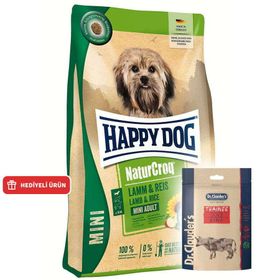 Happy Dog Mini NaturCroq Kuzu Etli Küçük Irk 4 kg Köpek Maması