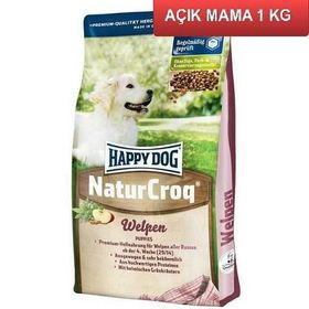 Happy Dog Natur Croq Welpen Puppies Yavru Açık 1 kg Köpek Maması
