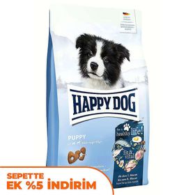 Happy Dog Puppy Kümes Hayvanı ve Somon 4 kg Yavru Köpek Maması