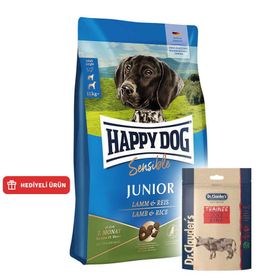 Happy Dog Sensible Junior Kuzu Etli 4 kg Yavru Köpek Maması