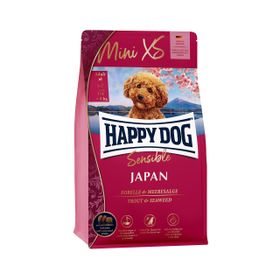 Happy Dog Supreme Mini XS Japon Alabalıklı Tavuk Çok Küçük Irklar 1.3 kg Kuru Köpek Maması