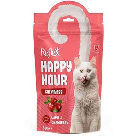Happy Hour Calmnes Kuzu Eti ve Kızılcık Sakinleştirici 60 gr Kedi Ödülü