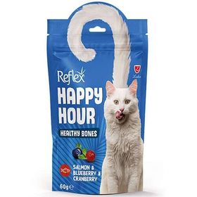 Happy Hour Somon Yaban Mersini ve Kızılcık Kemik Sağlığı 60 gr Kedi Ödülü