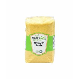 Happy Life 500 gr Organik İrmik