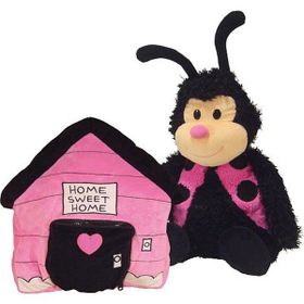 Happy Nappers Peluş Uğur Böceği ve Ev Yastık