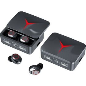 Happy World Shopping Tws M90 Siyah Kablosuz Stereo Oyun Kulaklık Bluetooth 5.3 Hıfı Müzik Kulaklıkları