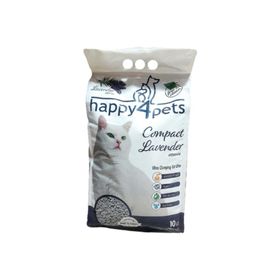 Happy4pets Doğal İnce Taneli Lavantalı 2x10 lt Kedi Kumu