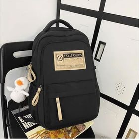Happylifee 5003 Siyah Kampüs Öğrenci Unisex Okul Çantası