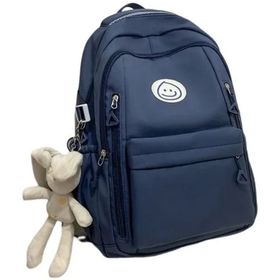 Happylifee 6930 Mavi Kampüs Öğrenci Unisex Okul Çantası