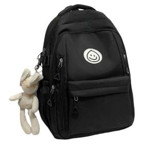 Happylifee 6930 Siyah Kampüs Öğrenci Unisex Okul Çantası