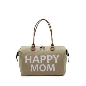 Happymom Bej Bebek Bakım Çantası