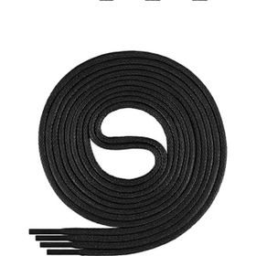 Hapshoe 60 cm 4 mm Siyah Yuvarlak 1 Çift Ayakkabı Bağcığı