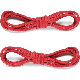Hapshoe 60 cm Kırmızı Mumlu Klasik Ayakkabı Bağcığı