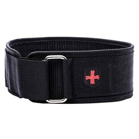 Harbinger Foam Core Nylon Belt 4 inç Siyah Ağırlık Kemeri