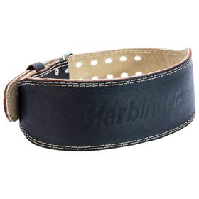 Harbinger Padded Leather Belt 4 inç Siyah Deri Ağırlık Kemeri