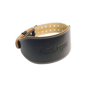 Harbinger Padded Leather Belt 4 inç Siyah Deri Ağırlık Kemeri