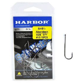 Harbor SH51 Aberdeen No:1/0 10 Pcs Olta İğnesi