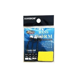 Harbor SH53 Bass Worm No:3/0 3 Pcs Jig Head İğne