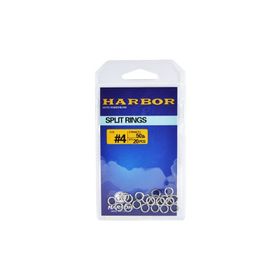 Harbor Split Rings No:4 20 Pcs Halka