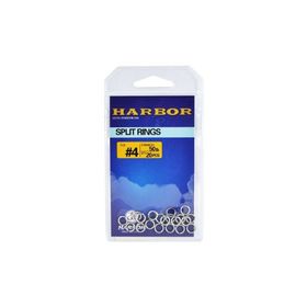 Harbor Split Rings No:4 20 Pcs Halka