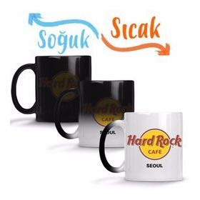 Hard Rock Cafe Seoul Sihirli Porselen Kupa