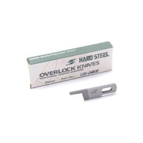 Hard Steel 120 - 04909 3600 10 Adet Juki Overlok Üst Geniş Bıçak