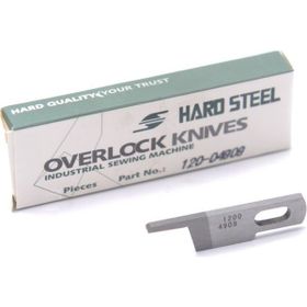 Hard Steel 120 - 04909 3600 10 Adet Juki Overlok Üst Geniş Bıçak