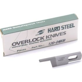 Hard Steel 120 - 04909 3600 10 Adet Juki Overlok Üst Geniş Bıçak