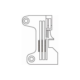 Hard Steel 277505R30 Pegasus Overlok EX 4 İp Plaka