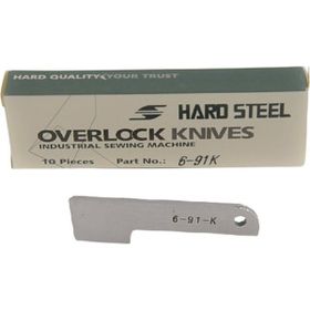 Hard Steel 6 - 91k 10 Adet Merrow Topbaşı 5d Alt Bıçak