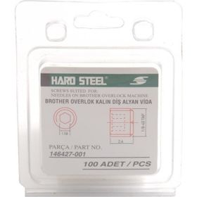 Hard Steel Brother 146427 100 Adet Overlok Alyan İğne Vidası