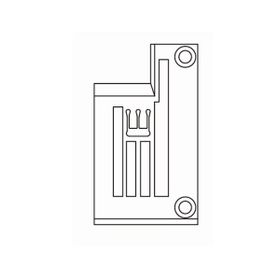 Hard Steel H362 / 14-8660-0 6.4 mm Kansai Reçme Bant Plaka