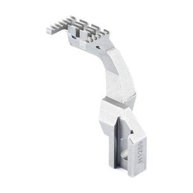 Hard Steel H390 / H1259 Siruba Reçme Etek Ön 5.6 mm Dişli