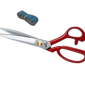 Hard Steel Hs - 1084 Kırmızı Saplı Paslanmaz Çelik Somunlu 8 inç Makas