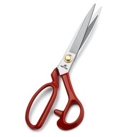 Hard Steel Hs - 1094 Kırmızı Saplı Paslanmaz Çelik Somunlu 9 inç Makas