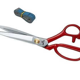 Hard Steel Hs - 1114 Kırmızı Saplı Paslanmaz Çelik Somunlu 11 inç Makas