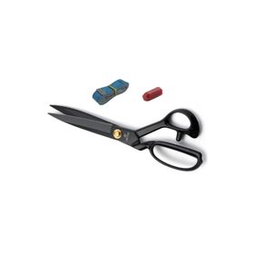 Hard Steel Hs - 9 Siyah Saplı Paslanmaz Çelik Somunlu 9 inç Makas