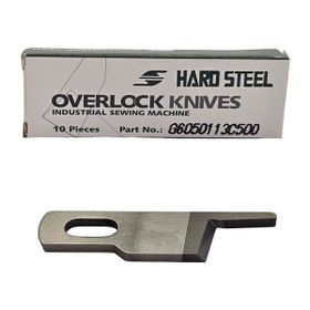 Hard Steel Kingtex G6050113c500 10 Adet Overlok Kot Üst Bıçak