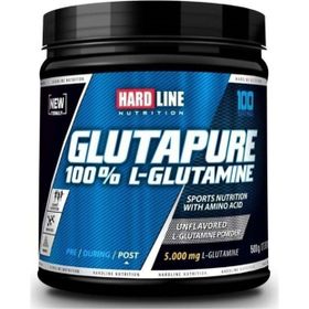 Hardline 100% L-Glutamine 500 gr Nutrition Glutapure