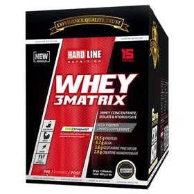 Hardline 30 Gr 15 Saşe Muz Whey 3Matrix