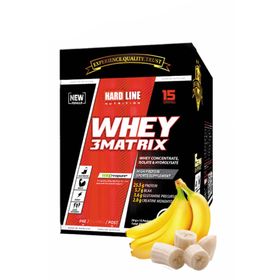 Hardline 30 Gr 15 Saşe Muz Whey 3Matrix