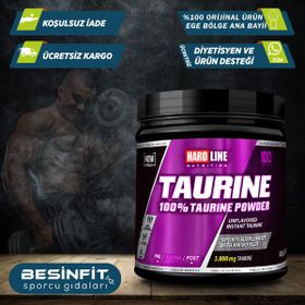 Hardline 300 Gr Aromasiz Taurine Powder