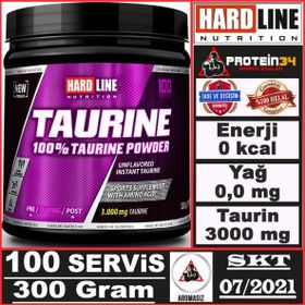 Hardline 300 gr Taurine 100% Powder