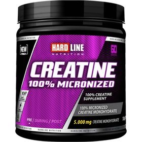 Hardline 5000 mg 300 gr Creatine 100% Micronized Amino Asit