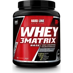 Hardline 908 gr 3 Matrix Base Sade Whey Protein Tozu