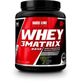 Hardline 908 gr 3 Matrix Base Sade Whey Protein Tozu