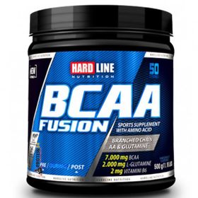 Hardline Bcaa Fusion 525 gr 50 Servis Çilek Aromalı Bcaa Powder