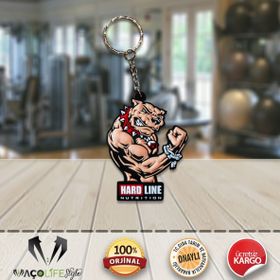 Hardline Maskot Anahtarlık